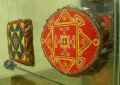 Роспись по дереву. Традиционный саамский орнамент