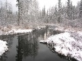 Первый снег на реке Омидз, Койгорт, 2007