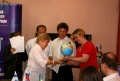 Глобус в подарок гостеприимной хозяйке - руководителю ФУКЦ РФ (2009 г.) Светлане Белорусовой