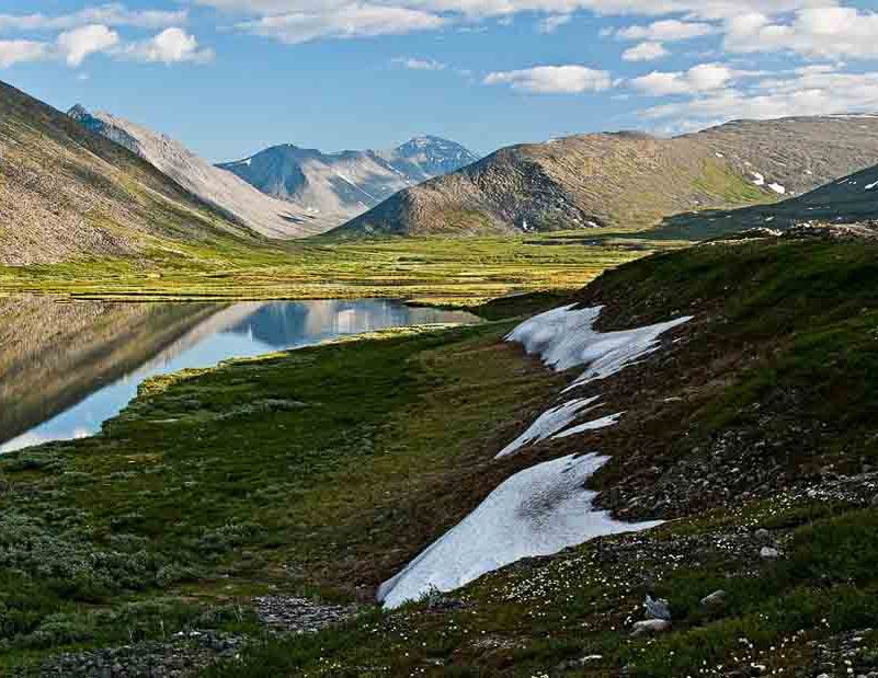 Заснеженная Долина Балбанью