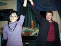 Марина Агеева из Мордовии и молодой человек из Коми - "ворота дружбы" 