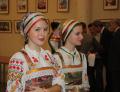 Участницы фестиваля финно-угорской молодежи "Нас подружила Москва"