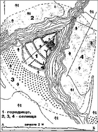 Городище пензенская область карта